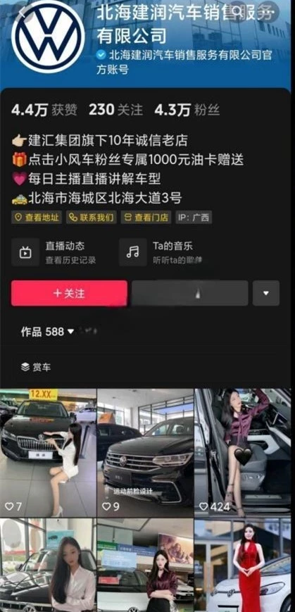 大众汽车销售-定制丝足10部