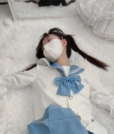 软软兔（Lt74523412）-蓝色JK双马尾[1V250M]