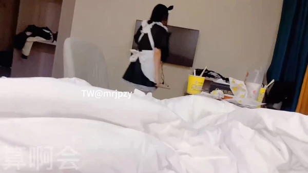 算啊会-一线天白丝女仆