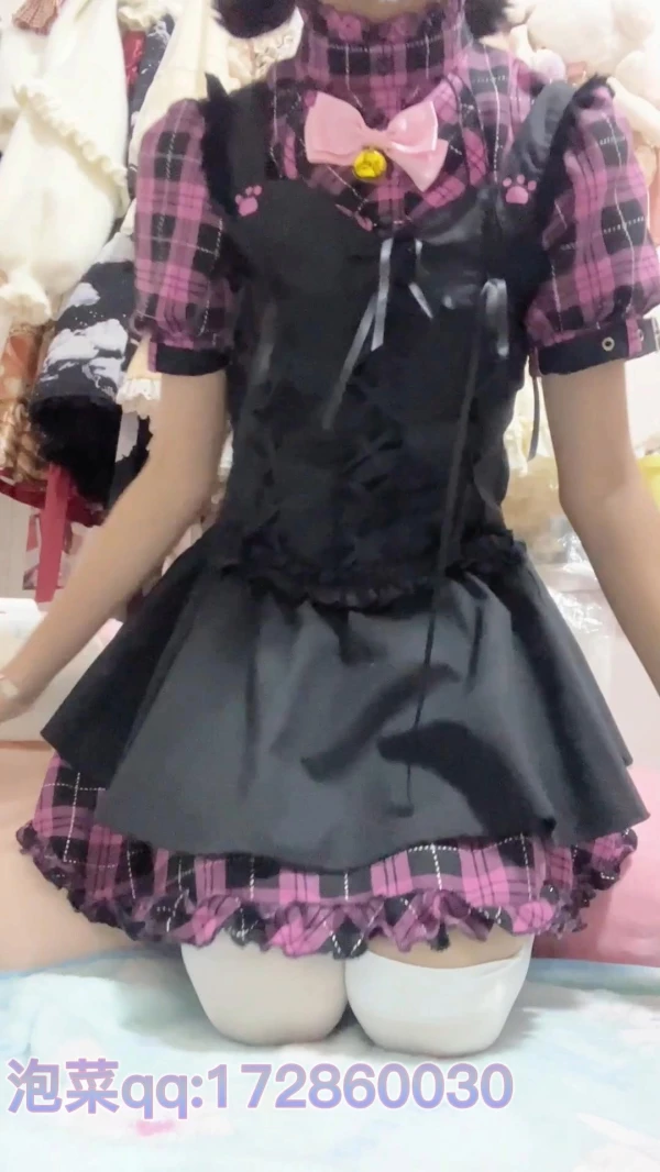 泡菜（麦麦脆汁鸡）-黑LOLITA白黑丝ZW[1V320MB]