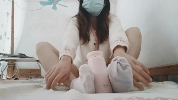 小琪琪文文-棉袜裸足模拟足疗[1V1.29G]