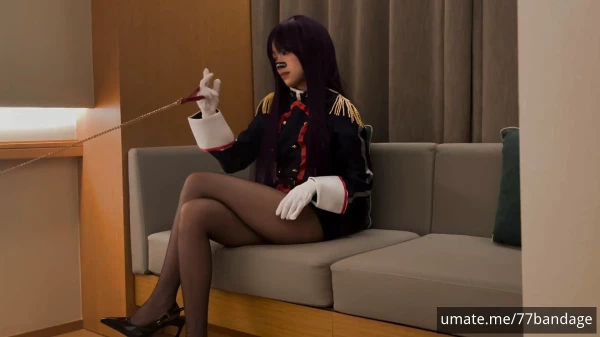 创可贴贴太二先生-蓝衣执事调教男奴反被中出